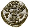 Denar, 1557, Gdańsk; Białk.-Szw. 411, CNG 81.IX, Kop. 7353 (R4), Kurp. (1506–1573) 928 (R4), Tyszk..