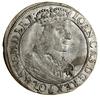 Ort, 1660, Gdańsk; odmiana z popiersiem bez rękawa, w legendzie awersu IOAN, w legendzie rewersu G..