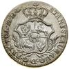 Półzłotek (2 grosze srebrne), 1767 FS, Warszawa; Kop. 2322, Parchimowicz SAP 16.b2, Plage 246; śla..