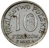 10 fenigów, 1917 F, Stuttgart; moneta wybita stemplami lustrzanymi; Jaeger 606a, Parchimowicz 6a; ..