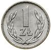 1 złoty, 1967, Warszawa; Parchimowicz 213d; piękny egzemplarz, bardzo rzadki rocznik.