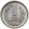 1 złoty, 1968, Warszawa; Parchimowicz 213e; pięknie zachowany, bardzo rzadki rocznik.