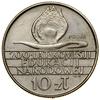 10 złotych (próba technologiczna), 1973, Warszawa; 200 Lat Komisji Edukacji Narodowej (kaganek i n..
