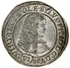 6 krajcarów, 1674 SP, Oleśnica; litery S P (inicjały Samuela Pfahlera) po bokach Orła, odmiana nap..