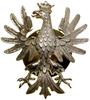 Orzeł Wojska Polskiego na Wschodzie, Piotrogród; Ukoronowany Orzeł z rozpostartymi skrzydłami, na ..
