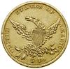 5 dolarów, 1838, Filadelfia; typ Liberty Head with ribbon; Fr. 136, KM 57; złoto, 8.31 g; nakład 2..