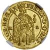 Dukat, 1640 KB, Kremnica; Aw: Postać króla stoją