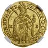 Dukat, 1641 KB, Kremnica; Aw: Postać króla stoją