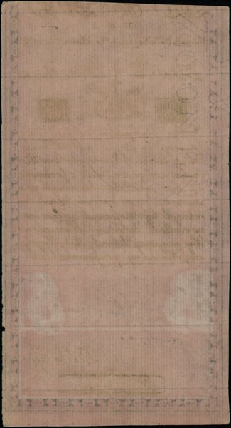 Insurekcja Kościuszkowska - bilety z 1794 r.. 5 złotych polskich, 8.06.1794
