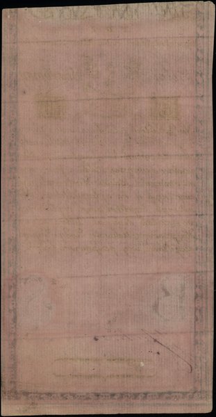 Insurekcja Kościuszkowska - bilety z 1794 r.. 5 złotych polskich, 8.06.1794