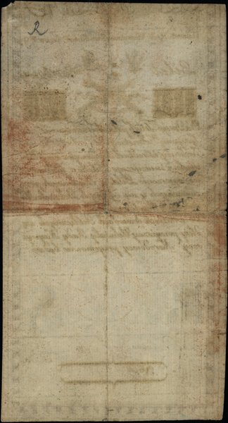 Insurekcja Kościuszkowska - bilety z 1794 r.. 10 złotych polskich, 8.06.1794