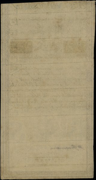 Insurekcja Kościuszkowska - bilety z 1794 r.. 25 złotych polskich, 8.06.1794