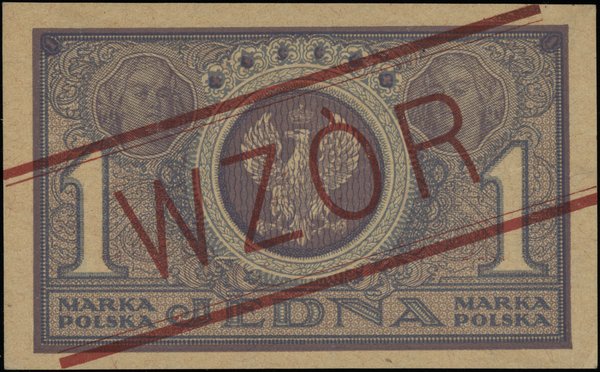 Polska Krajowa Kasa Pożyczkowa, emisje z 1919 r.. 1 marka polska, 17.05.1919