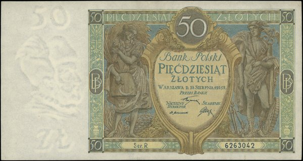 Bank Polski, emisja 1925-1926. 50 złotych, 28.08.1925