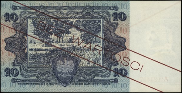 Bank Polski, emisja 1928. 10 złotych, 2.01.1928