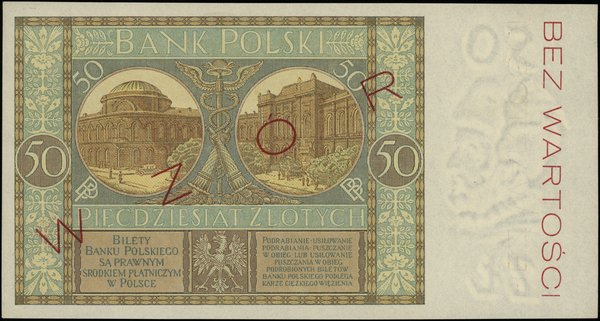 Bank Polski, emisja 1929. 50 złotych, 1.09.1929