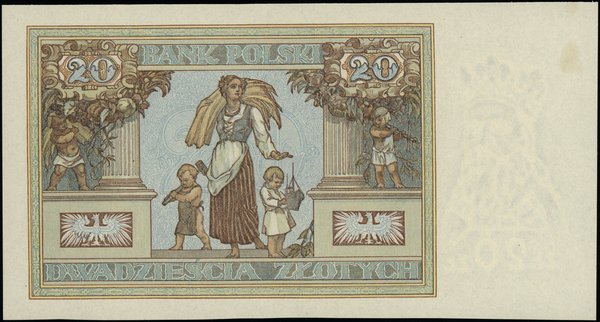 Bank Polski, emisja 1930-1934. 20 złotych, 20.06.1931