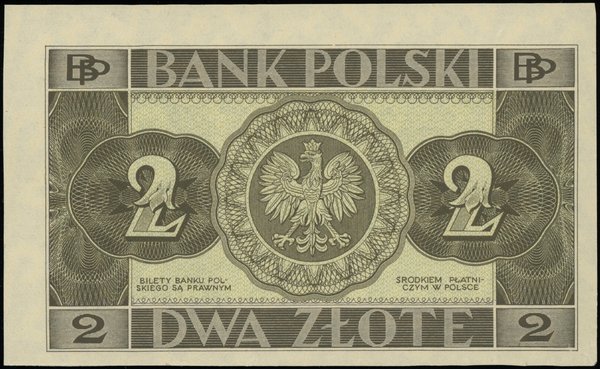 Bank Polski, emisja 1936. 2 złote, 26.02.1936