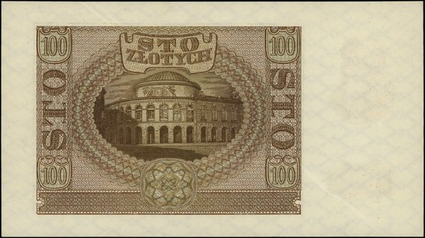 Bank Emisyjny w Polsce, emisja z 1940 r.. 100 złotych, 1.03.1940