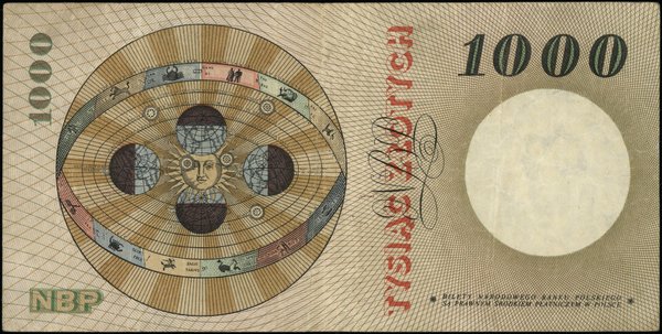 Narodowy Bank Polski, emisja 1965 r.. 1.000 złotych, 29.10.1965