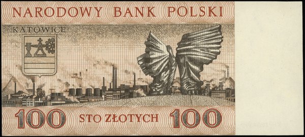 NBP, Miasta Polskie. 100 złotych, 2.01.1965