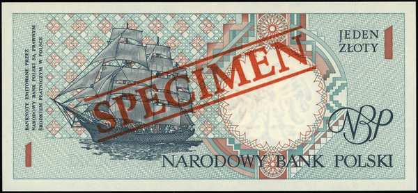 NBP, Miasta Polskie. 1 złoty, 1.03.1990