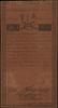 Insurekcja Kościuszkowska - bilety z 1794 r.. 50 złotych polskich, 8.06.1794; seria D, numeracja 1..