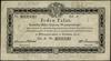 Księstwo Warszawskie - bilety z 1810r. 1 talar, 1.12.1810; seria A, numeracja 90038; Lucow 57 (R2)..