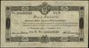 Księstwo Warszawskie - bilety z 1810r. 2 talary, 1.12.1810; seria B, numeracja 50049; Lucow 66 (R5..