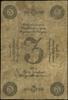 Bank Polski - bilety z lat 1841-1866. 3 ruble srebrem, 1865; seria 62, numeracja 2406362; Kruze / ..