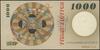 Narodowy Bank Polski, emisja 1965 r.. 1.000 złotych, 29.10.1965; seria A, numeracja 0000000; wzór ..