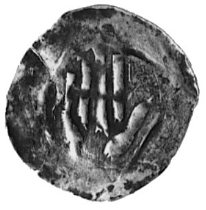 halerz (XIV w.), Aw: Ręka, Rw: Krzyż, Bonhoff 17