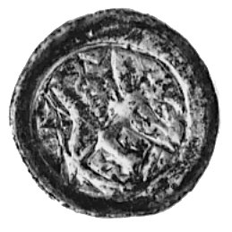 Henryk III von Staleck (1245-1260), denar, Aw: P
