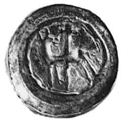 Henryk III von Staleck (1245-1260), denar, Aw: Popiersie w lewo, Rw: Baranek Boży z proporcem, Bonhoff 1749, 0.50 g.