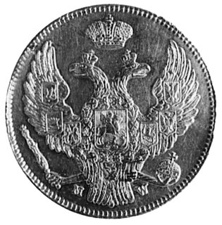 30 kopiejek=2 złote 1839, Warszawa, Aw: Orzeł carski, Rw: Napisy, Plage 378
