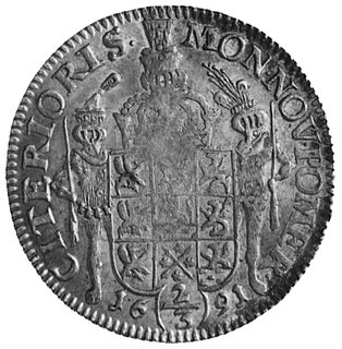 2/3 talara (gulden) 1691, Szczecin, j.w., Ahl.11