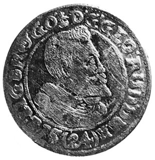 24 krajcary 1621, Aw: Popiersie Jerzego Rudolfa i napis, Rw: Tarcza herbowa i napis, Kop.212.IV.l -R-, FbSg.1622