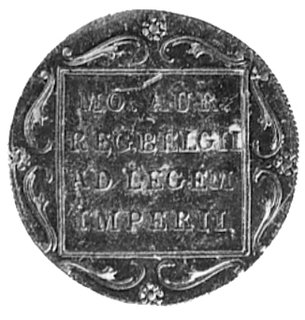 dukat 1831, Utrecht, Aw: Rycerz i napis, Rw: Nap