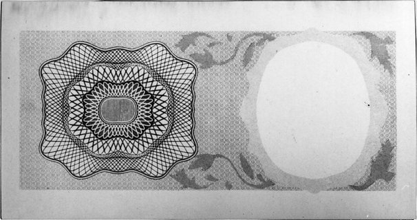 projekt nieznanego banknotu prawdopodobnie autorstwa Kleczewskiego