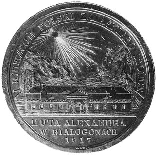 medal sygnowany X. STUCKHART F, wybity w 1817 r.