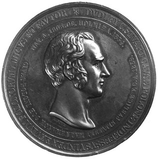medal sygnowany A BOVY wybity w 1859 r. nakładem