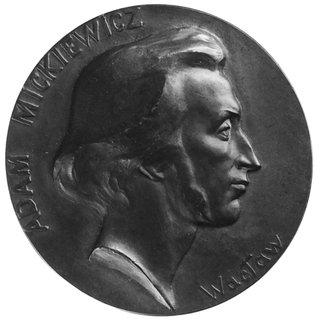 medal projektu Wacława Szymanowskiego, rytowany 