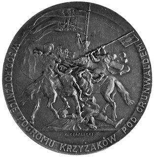 medal sygnowany K. CZAPLICKI, wybity w Krakowie 