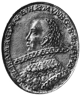 medal nie sygnowany b.d. lany, Aw: Popiersie Karola II (1549-1617) księcia ziębicko-oleśnickiego i napis,Rw: Popiersie Elżbiety, żony Karola II i napis, FbSg.2147 (podobny, różnice w wymiarach i szczegółach rysunku),srebro 26.8 x 30.8 mm, 7.15 g.