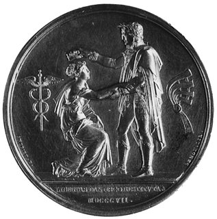 medal sygnowany ANDRIEU F na awersie i ANDRIEU F