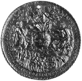 medal religijny autorstwa N. Milicza, nie sygnow