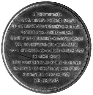 medal sygnowany THEOD. RYGIER SCVLPSIT JOANNES V