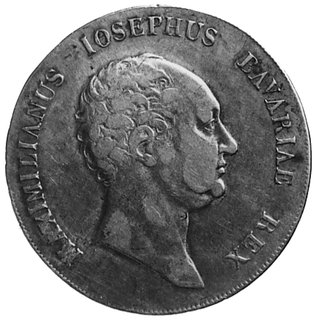 talar 1816, Aw: Popiersie króla Maksymiliana Józ