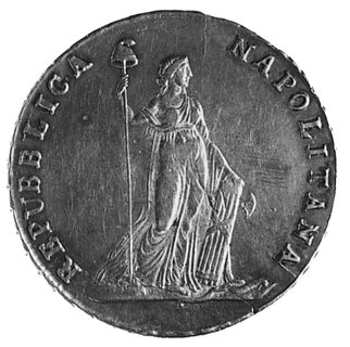 Republika Neapolitańska, piastra (1799 r.), Dav.
