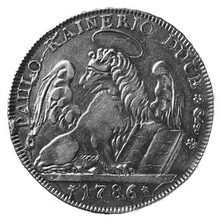 Wenecja, talar 1786, Dav. 1568